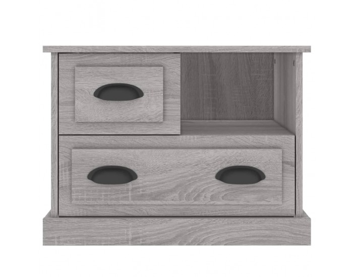 Sonata H Нощно шкафче, сив сонома, 60x39x45 см