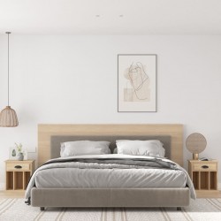 Sonata H Нощни шкафчета, 2 бр, сонома дъб, 43x36x50 см - Нощни шкафчета