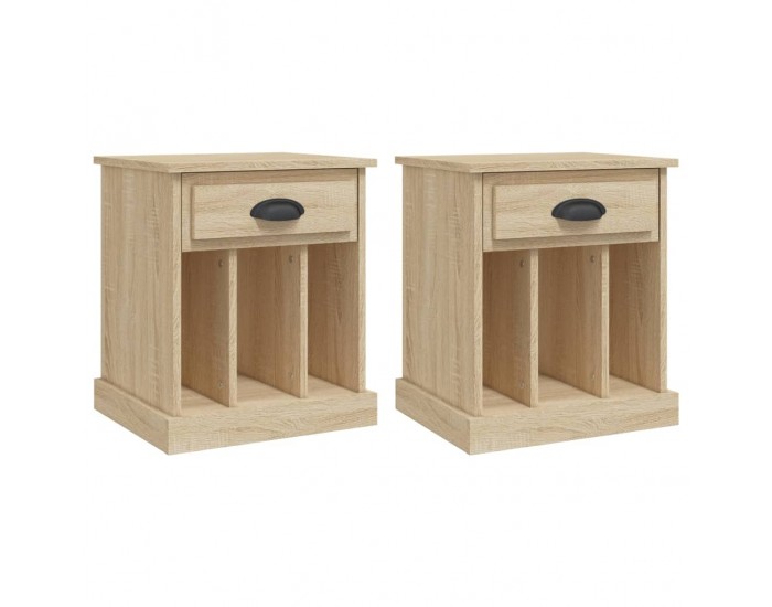 Sonata H Нощни шкафчета, 2 бр, сонома дъб, 43x36x50 см