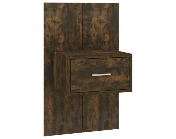 Sonata H Нощно шкафче за стенен монтаж, опушен дъб