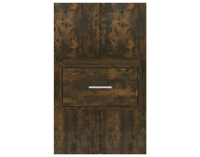 Sonata H Нощно шкафче за стенен монтаж, опушен дъб