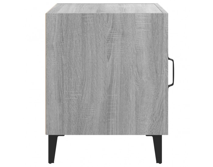 Sonata H Нощно шкафче, сив сонома, инженерно дърво
