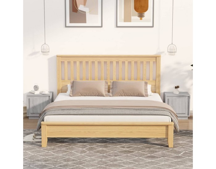 Sonata H Нощни шкафчета, 2 бр, 44x35x45 см, сив сонома, инженерно дърво