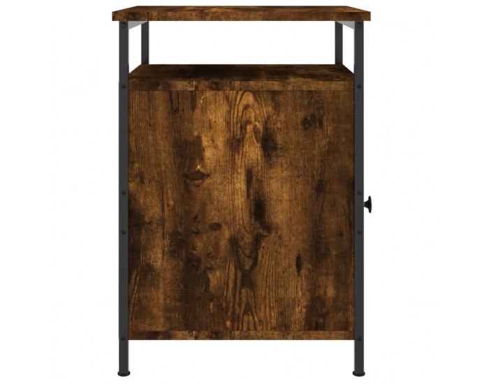 Sonata H Нощни шкафчета 2 бр опушен дъб 40x42x60 см инженерно дърво