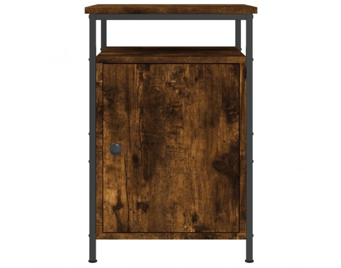 Sonata H Нощни шкафчета 2 бр опушен дъб 40x42x60 см инженерно дърво