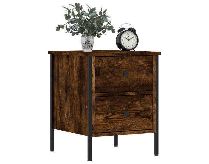 Sonata H Нощно шкафче, опушен дъб, 40x42x50 см, инженерно дърво