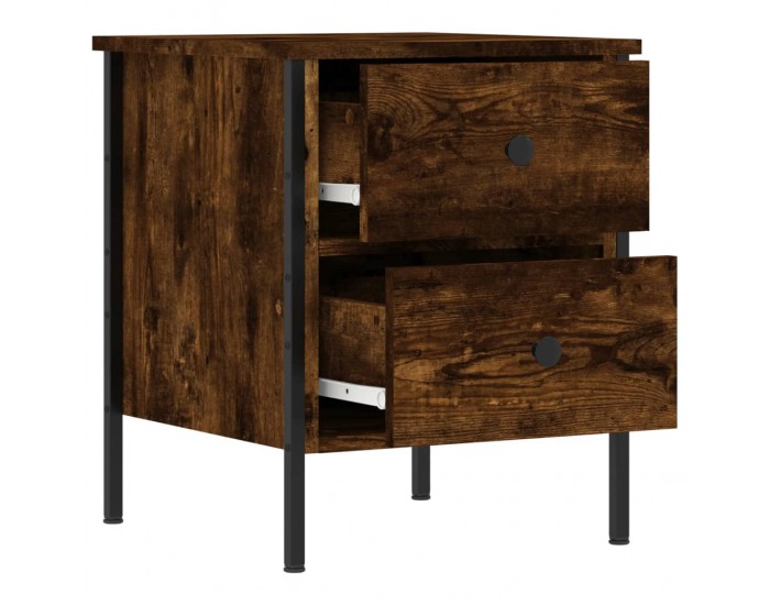 Sonata H Нощно шкафче, опушен дъб, 40x42x50 см, инженерно дърво