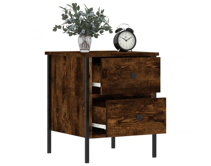 Sonata H Нощно шкафче, опушен дъб, 40x42x50 см, инженерно дърво