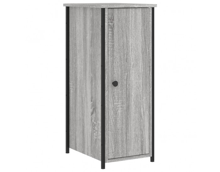 Sonata H Нощни шкафчета, 2 бр, сив сонома, 32x42x80 см, инженерно дърво