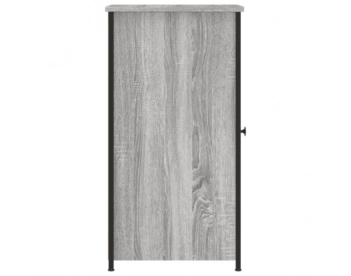 Sonata H Нощни шкафчета, 2 бр, сив сонома, 32x42x80 см, инженерно дърво