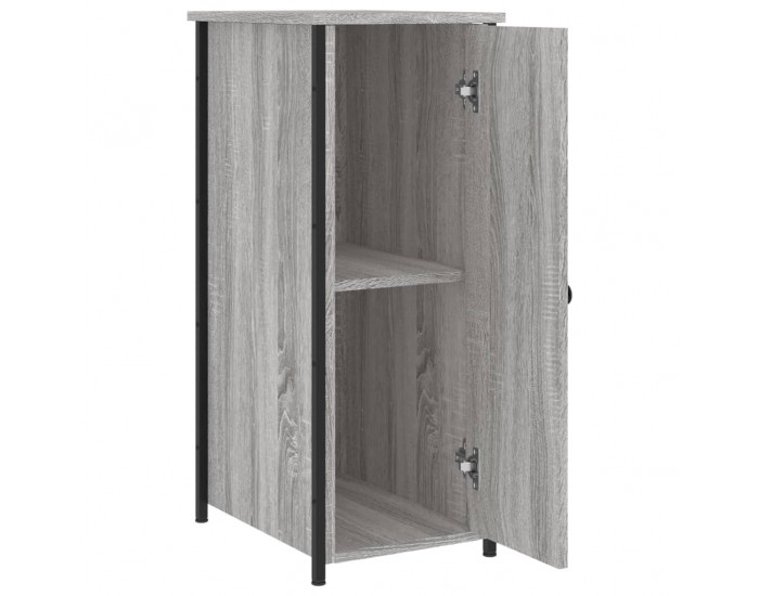 Sonata H Нощни шкафчета, 2 бр, сив сонома, 32x42x80 см, инженерно дърво