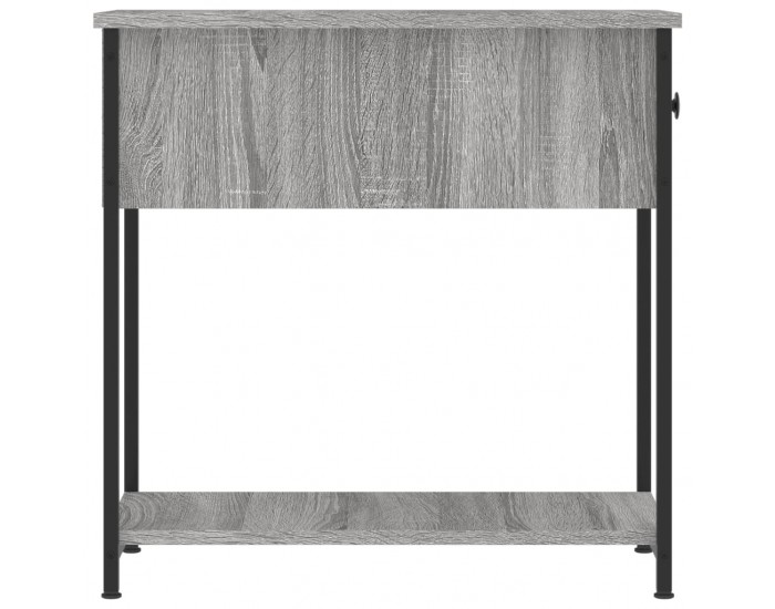 Sonata H Нощни шкафчета 2 бр сив сонома 30x60x60 см инженерно дърво