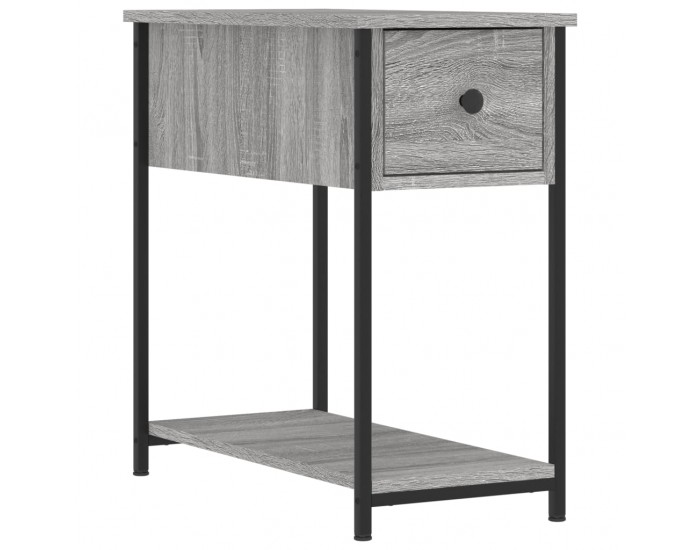 Sonata H Нощни шкафчета 2 бр сив сонома 30x60x60 см инженерно дърво