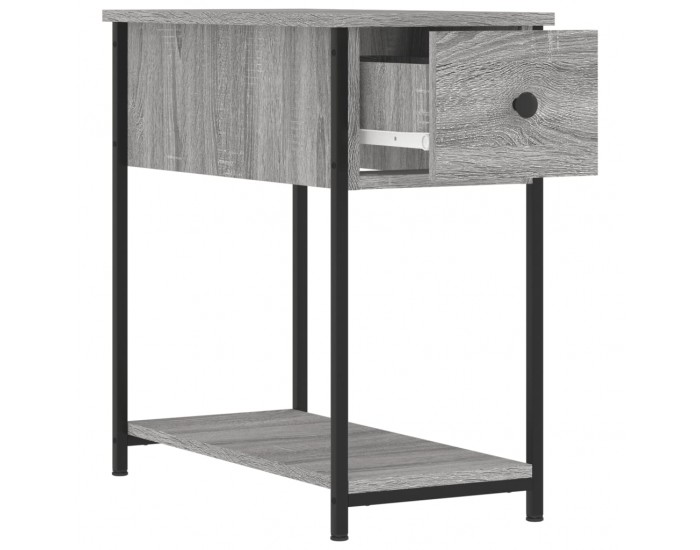 Sonata H Нощни шкафчета 2 бр сив сонома 30x60x60 см инженерно дърво