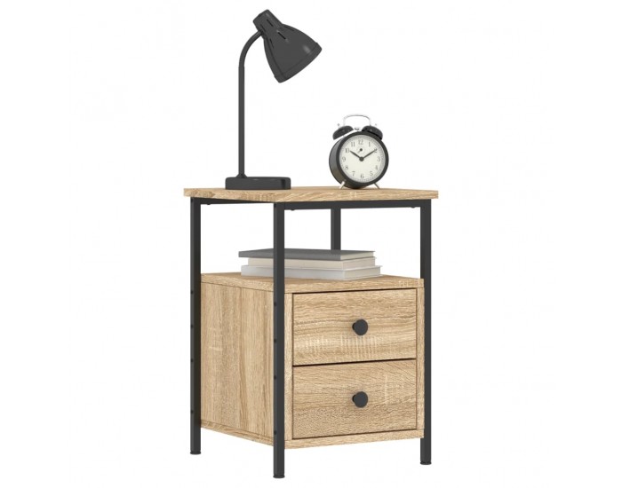 Sonata H Нощно шкафче, дъб сонома, 34x35,5x50 см, инженерно дърво