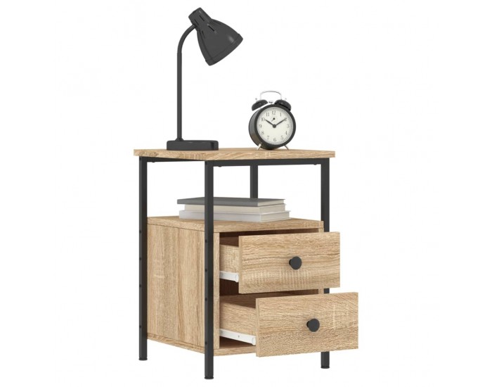 Sonata H Нощно шкафче, дъб сонома, 34x35,5x50 см, инженерно дърво