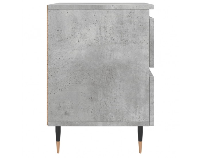Sonata H Нощни шкафчета 2 бр бетонно сив 40x35x50 см инженерна дървесина