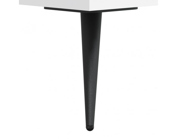 Sonata H Нощно шкафче, бяло, 40x35x47,5 см, инженерно дърво