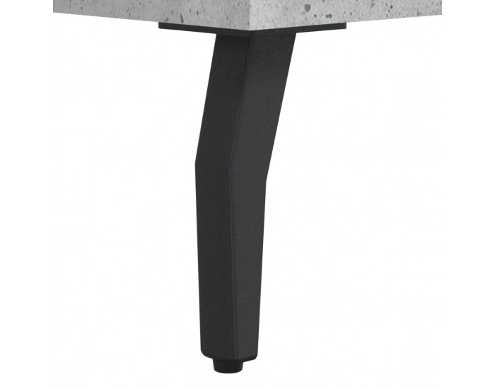 Sonata H Нощно шкафче, бетонно сиво, 40x35x47,5 см, инженерно дърво