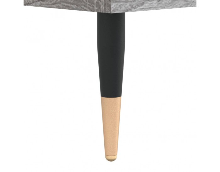 Sonata H Нощно шкафче, сив сонома, 40x40x50 см, инженерно дърво