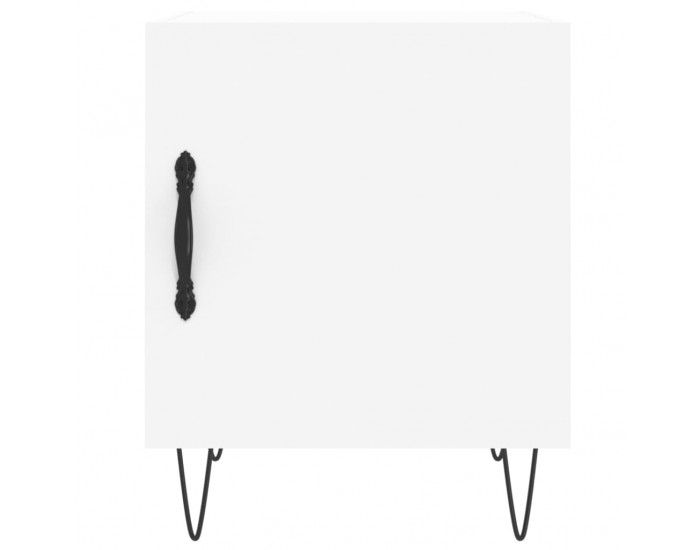 Sonata H Нощни шкафчета 2 бр бели 40x40x50 см инженерно дърво