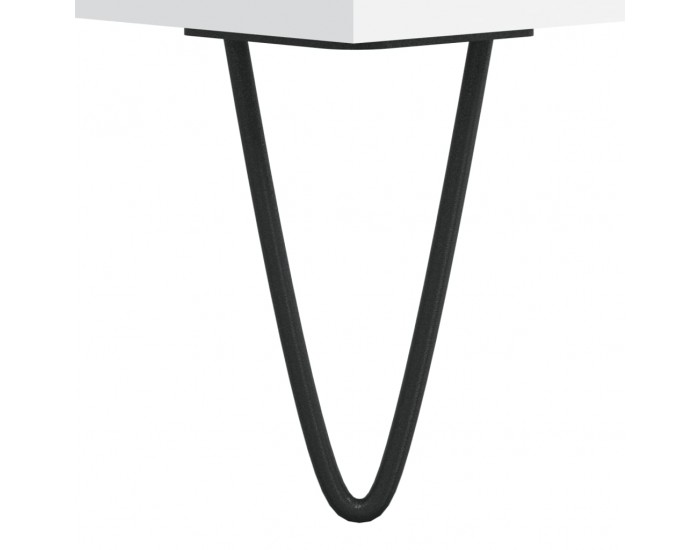 Sonata H Нощни шкафчета 2 бр бели 40x40x50 см инженерно дърво