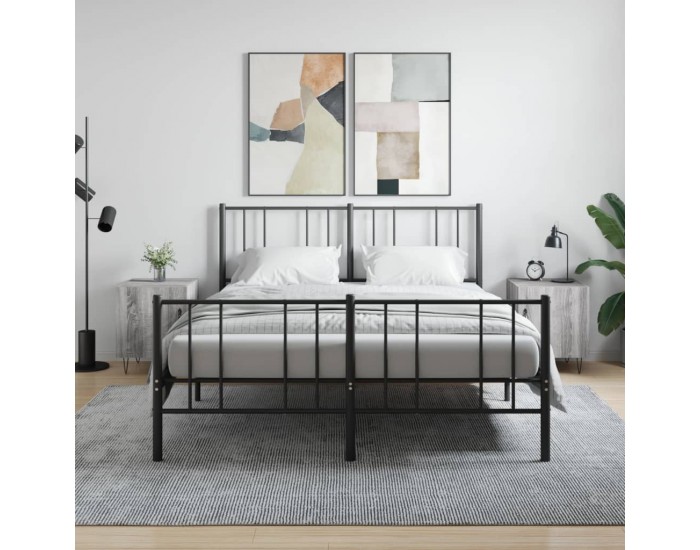 Sonata H Нощни шкафчета, 2 бр, сив сонома, 40x40x50 см, инженерно дърво