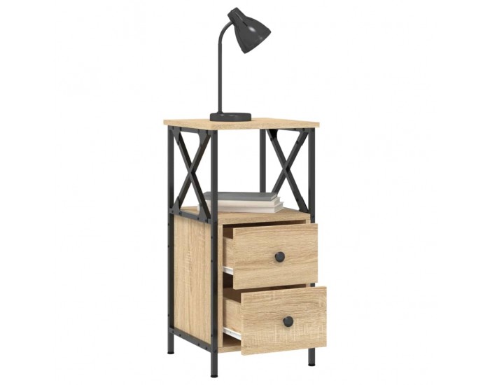 Sonata H Нощно шкафче, дъб сонома, 34x35,5x70 см, инженерно дърво