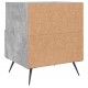 Sonata H Нощни шкафчета 2 бр бетонно сиво 40x35x47,5 см инженерно дърво