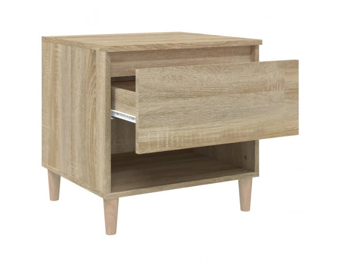 Sonata H Нощни масички, 2 бр, сонома дъб, 50x46x50 см, инженерно дърво