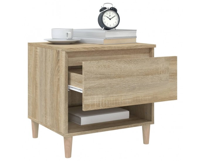 Sonata H Нощни масички, 2 бр, сонома дъб, 50x46x50 см, инженерно дърво