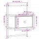 Sonata H Нощно шкафче стенно сив сонома 35x30x51 см инженерно дърво
