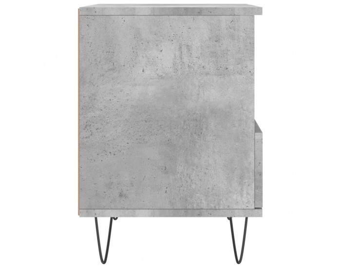 Sonata H Нощно шкафче бетонно сиво 40x35x50 см инженерно дърво