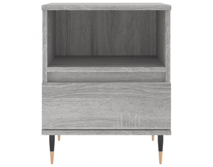Sonata H Нощно шкафче сив сонома 40x35x50 см инженерно дърво