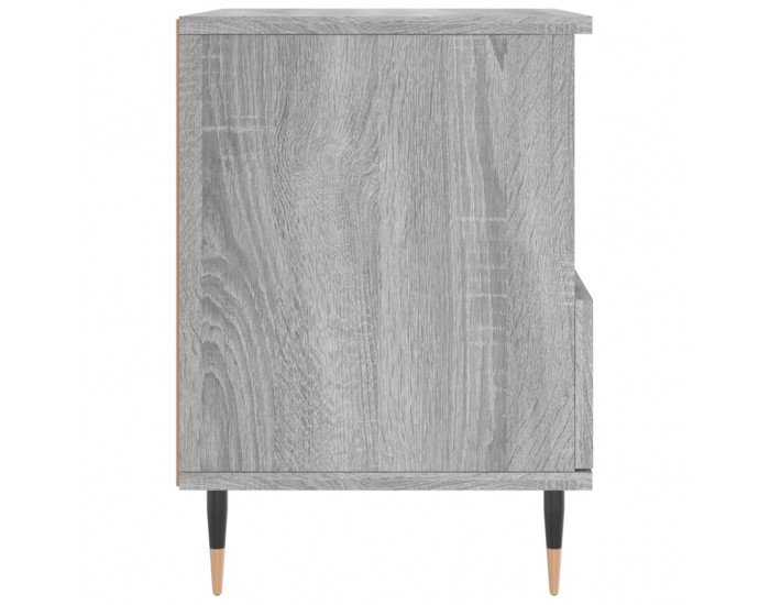 Sonata H Нощно шкафче сив сонома 40x35x50 см инженерно дърво