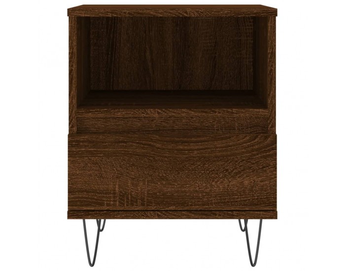 Sonata H Нощни шкафчета 2 бр кафяв дъб 40x35x50 см инженерно дърво