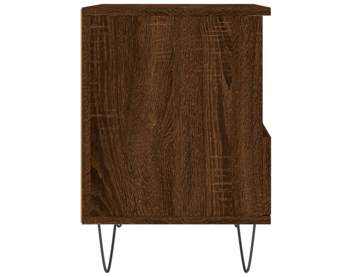 Sonata H Нощни шкафчета 2 бр кафяв дъб 40x35x50 см инженерно дърво