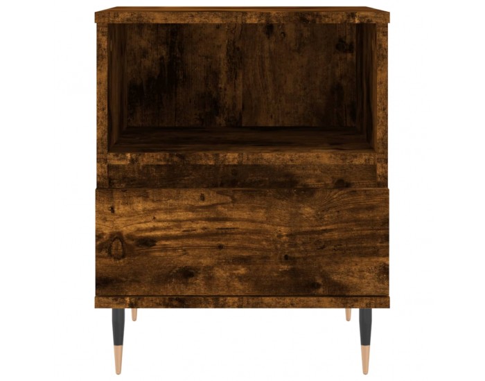 Sonata H Нощно шкафче опушен дъб 40x35x50 см инженерно дърво