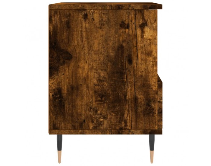 Sonata H Нощно шкафче опушен дъб 40x35x50 см инженерно дърво