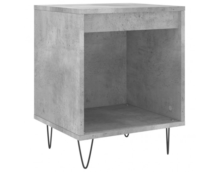 Sonata H Нощно шкафче бетонно сиво 40x35x50 см инженерно дърво