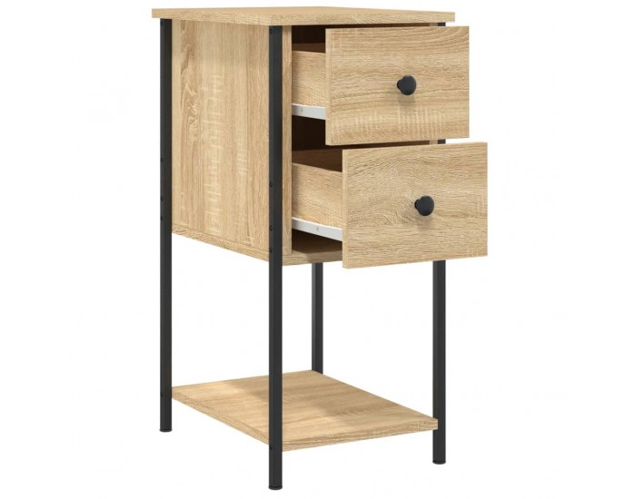 Sonata H Нощно шкафче, дъб сонома, 32x42x70 см, инженерно дърво