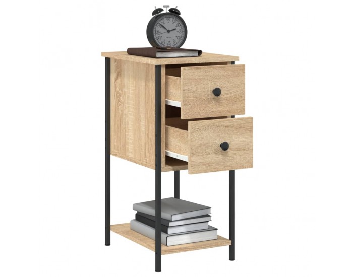 Sonata H Нощно шкафче, дъб сонома, 32x42x70 см, инженерно дърво