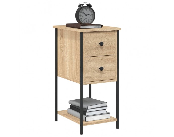 Sonata H Нощно шкафче, дъб сонома, 32x42x70 см, инженерно дърво