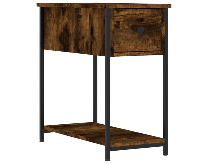 Sonata H Нощно шкафче, опушен дъб, 30x60x60 см, инженерно дърво