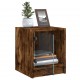 Sonata H Нощно шкафче със стъклена врата опушен дъб 35x37x42 см