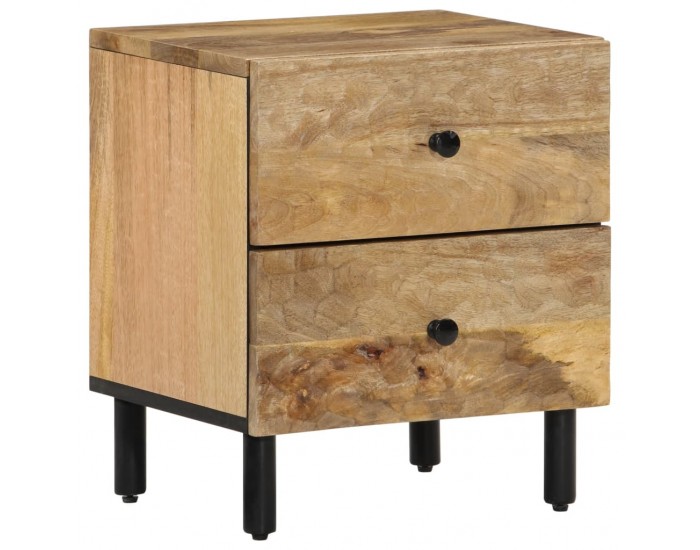 Sonata H Нощни шкафчета, 2 бр, 40x33x46 см, манго масив