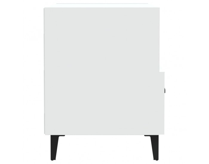 Sonata H Нощни шкафчета, 2 бр, бели, инженерно дърво