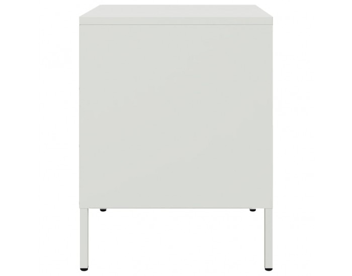 Sonata H Нощно шкафче, бяло, 36x39x50,5 см, стомана