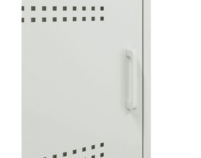 Sonata H Нощно шкафче, бяло, 36x39x50,5 см, стомана