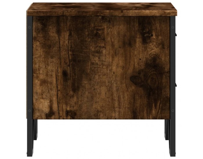 Sonata H Нощно шкафче, опушен дъб, 40x41x40 см, инженерно дърво